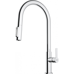 Bateria Franke Maris Slim Clear Water J pull-out chrom 120.0730.870