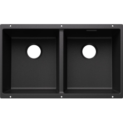Zlewozmywak Blanco SUBLINE 350/350-U Colour Unit bez armatury antracyt 527 829