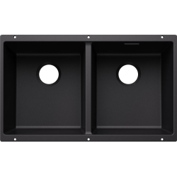 Zlewozmywak Blanco SUBLINE 350/350-U Colour Unit bez armatury czarny 527 826