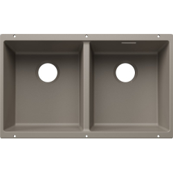 Zlewozmywak Blanco SUBLINE 350/350-U Colour Unit bez armatury tartufo 527 833