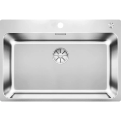 Zlewozmywak Blanco SOLIS 700-IF/A stal szczotkowana, korek automatyczny, InFino, PushControl 526 127