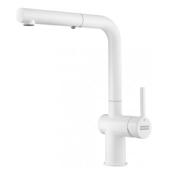 Bateria FRANKE ACTIVE NEW Pull Out 2 jets biały mat 115.0653.383