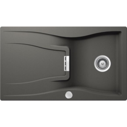 Zlewozmywak Schock WATERFALL D-100 Cristadur Silverstone
