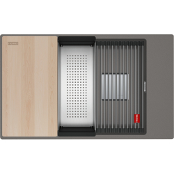Zlewozmywak Franke Kanon KNG 110-62 PRO kamienny szary 125.0749.668