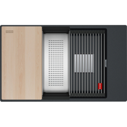 Zlewozmywak Franke Kanon KNG 110-62 PRO czarny mat 125.0749.671