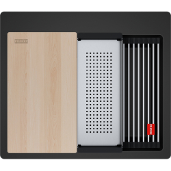 Zlewozmywak Franke Kanon KNG PRO 610-53 czarny mat 114.0749.631