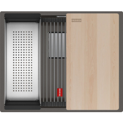 Zlewozmywak Franke Kanon KNG PRO 110-52 łupkowy szary 125.0749.659