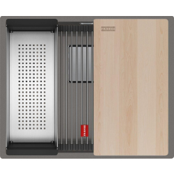 Zlewozmywak Franke Kanon KNG PRO 110-52 kamienny szary 125.0749.658