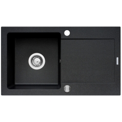Zlewozmywak Pyramis MIDO 76x44 1B 1D karbon 070027701
