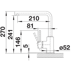 Bateria Blanco MILA chrom ECO 528 154