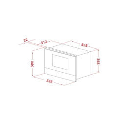 Kuchenka mikrofalowa Teka ML 822 BIS L BX 40584300
