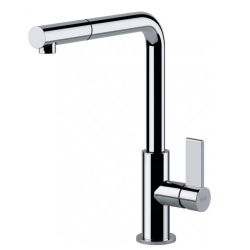 Bateria Franke NEPTUNE EVO z wyciąganą wylewką chrom 115.0373.943