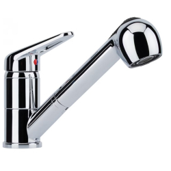 Bateria FRANKE NOVARA PLUS z wyciąganą wylewką chrom 115.0347.111