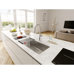 Bateria Franke Pescara J pull-out spray stal szlachetna 115.0741.694
