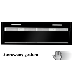 Okap kuchenny VDB Flat Gest 90 Black