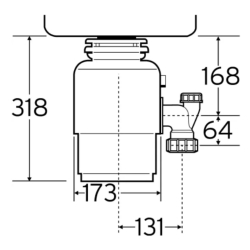 Rozdrabniacz In Sink Erator MODEL S 60 Supreme