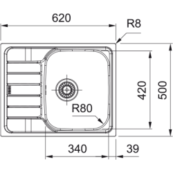 Zlewozmywak Franke Spark SKN 611-62 101.0712.159