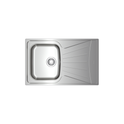 Zlewozmywak Teka STARBRIGHT 45 E-XN 1B 1D X 115120037