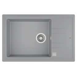 Zlewozmywak Teka STONE 60 S-TG 1B 1D Aluminium 115330035