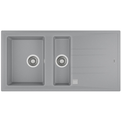 Zlewozmywak Teka STONE 60 B-TG 1½B 1D Aluminium 115360007