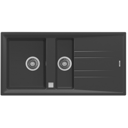 Zlewozmywak Teka STONE 60 B-TG 1½B 1D Ciemny szary 115360013