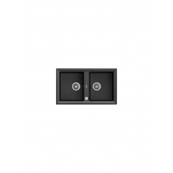 Zlewozmywak Teka STONE 90 B-TG 2B Ciemny szary 115260013