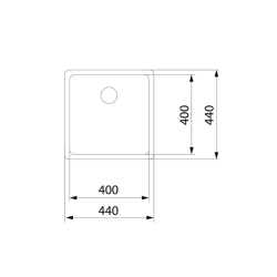 Zlewozmywak Teka BE LINEA RS15 40.40 PureClean 115000064