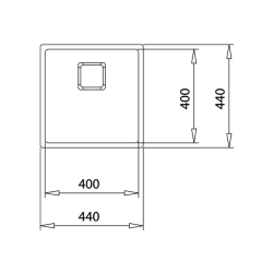 Zlewozmywak Teka FLEXLINEA RS15 40.40 PURECLEAN 115000053