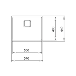 Zlewozmywak Teka FLEXLINEA RS15 50.40 FORTINOX 115000062
