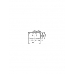 Zlewozmywak Teka UNIVERSAL 2B 30000155