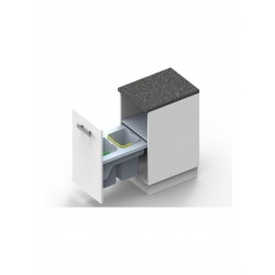 Sortownik odpadów Teka VIVO SOFT 45 duo VS S2382