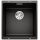 Zlewozmywak Blanco SUBLINE 400-U bez korka automatycznego z korkiem InFino czarny 525 990