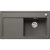 Zlewozmywak Blanco ZENAR 5 S PRAWA WULKANICZNY SZARY Z KORKIEM INFINO 527 365