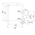 Bateria Franke Alto chrom 115.0154.298