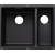 Zlewozmywak Blanco SUBLINE 340/160-U lewy Colour Unit bez armatury czarny 527 818