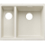 Zlewozmywak Blanco SUBLINE 340/160-U prawy Colour Unit bez armatury delikatny biały 527 812