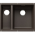 Zlewozmywak Blanco SUBLINE 340/160-U prawy Colour Unit bez armatury kawa 527 816