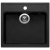 Zlewozmywak Pyramis CAMEA 50x53 1B czarny 070007601