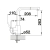 Bateria Blanco MILA-S czarny mat 526 660