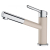 Bateria FRANKE Orbit Wyciągana wylewka chrom/orzech 115.0623.059