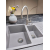 Zlewozmywak Reginox PARIS 15 GREY SILVERY