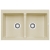 Zlewozmywak Pyramis ALAZIA 79x50 2B mokka 079811202