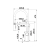 Bateria Blanco CATRIS-S Flexo Filter PVD Steel 526 706