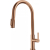 Bateria Franke Maris Slim Clear Water J pull-out miedziana 120.0736.602