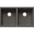 Zlewozmywak Blanco SUBLINE 350/350-U Colour Unit bez armatury wulkaniczny szary 527 827