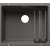 Zlewozmywak Blanco ETAGON 500-U Colour Unit bez armatury wulkaniczny szary 527 755