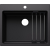 Zlewozmywak Blanco ETAGON 6 Colour Unit bez armatury czarny 527 746