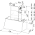 Okap kuchenny Franke Country FCO 70 czarny mat 321.0536.200