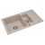 Zlewozmywak Pyramis KORFU 78x46 1 1/2B 1D beż piaskowy 070061601