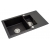 Zlewozmywak Pyramis KORFU 78x46 1 1/2B 1D karbon 070061701